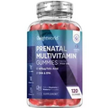Prenatal Multivitamin  120 Raspberry &amp; Blueberry Flavoured Gummies  WeightWorld UK
