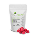 Vegan Protein Powder (Raspberry) | Plant Based Protein Shake (Pea, Brown Rice and Hemp) | Supports Growth & Repair of Lean Muscle Mass | Gluten/Dairy/Soy Free
