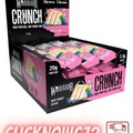 Warrior Crunch High Protein Bars Low Carb Low Sugar 12 Bars - Birthday Cake NEW