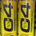 C4 Energy Pre Workout Ready to Drink On the go RTD 12x500ml ZERO Sugar ￼￼ ￼