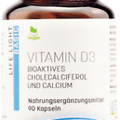 Vitamin D3 With Calcium 90 Capsules Life Light