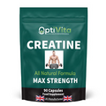 Creatine Monohydrate 2100mg Strong Capsules, Muscle Growth & Strength Tablets UK