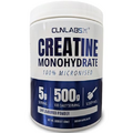 Creatine Monohydrate Powder - 500g Tub (200 Mesh) | Fine Grade, Pure & Mixes Easily | Includes Scoop | Unflavoured | Made in The UK by CLN Labs