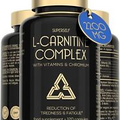 L-Carnitine 2200mg with Vitamins D & B - 120 Capsules - L-Carnitine L-Tartrate