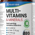 Nutri-Ark Multivitamin | 26 Key Multivitamins & Minerals for Women & Men...