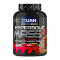 USN Hyperbolic Mass Chocolate 2kg: High Calorie Mass Gainer Protein Powder for