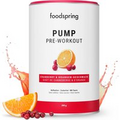 foodspring Pump Pre-Workout | 390 g | Cranberry Orange | Pre-Workout Support | Caffeine-free