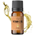 Vitamin E Oil - Vitamin E Oil for Hair, 100% Pure Natural Vitamin E Oil for Face, Vitamin E Oil For Skin, Vitamin E for Scars, Scalp, Pure Vitamin E Oil for Nails, Vit E Pure Oil, Carrier Oils - 10ml