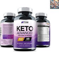 Keto Diet Pills - 1 Month Supply - Vegan - Supports Fatty Acid & Carb Metabolism