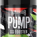 Warrior Pump  Nitric Oxide Booster Powder, Strawberry Kiwi, 225 Gram,30 Servings