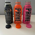 x3 Set Prime Hydration USA Bottles Display Collection EMPTY NO DRINK Rare KSI