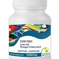 High Strength Cod Liver Oil 1000mg with Vitamin A and Vitamin D3 x7 Sample Pack Capsules Bottle