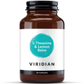 Viridian L-Theanine and Lemon Balm 30 Capsules Vegan
