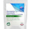 Glucosamine Chondroitin MSM & Vitamin C Tablets, Joint & Bone Support (Pack of 30)