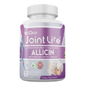 Jointlife Glucosamine and Chondroitin Supplement - 60 Vegetarian Capsules for Joint Support, Knee Pain and Bone Health, All-Natural with 100% Stabilised Allicin and Ginger Root Extract, 450 mg