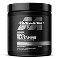 MuscleTech Platinum 100% Glutamine Powder, L-Gluitamine Amino Acid, Food Supplement, Pre & Post Workout Shake, 59 Servings, 300g, Unflavoured