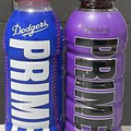 Prime Hydration Grape & LA Dodgers V2 Bottle Rare USA Import KSI & Logan Paul
