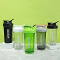 Shaker Bottle Protein Cup Mixer Blender Gym Sport Workout Outdoor Portable 500ML