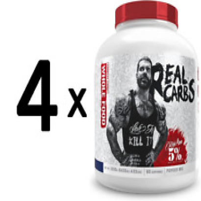 (7320 g, 37,06 EUR/1Kg) 4 x (5% Nutrition Real Carbs - Legendary Series, Bluebe
