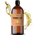 Vitamin E Oil - Vitamin E Oil For Skin, 100% Pure Natural Vitamin E Oil for Scars, Pure Vitamin E Oil for Hair & Scalp, Vitamin E Oil for Nails, Pure Vitamin E Oil for Face, Vit E Pure Oil - 1000ml