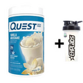 Quest Nutrition Protein Powder Vanilla 726g + EHP Shaker DATED OCT/2023