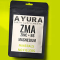 ZMA B6 Zinc + Two Forms Magnesium L Threonate & Magnesium Aspartate AYURA