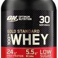 Optimum Nutrition ON Gold Standard Whey Protein Isolate Powder 900g Flavoured
