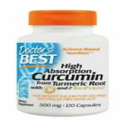 Doctor's Best High Absorption Curcumin From Turmeric Root C3 Complex 120 Caps