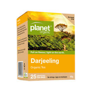 ^ Planet Organic Darjeeling Tea x 25 Tea Bags