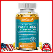 Probiotics 120 Billion CFU Support Gut Health Promotes Digeative Health 120Pcs