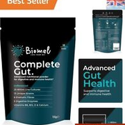 Advanced Vegan Gut Health Powder - 25B Cultures & 5 Enzymes - 30 Servings
