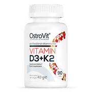 OSTROVIT Vitamin D3+K2 - Knochengesundheit, Immunsystem, Calciumverwertung -