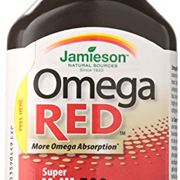 Jamieson Super Krill Oil, Omega Red, 500mg, 60 Count