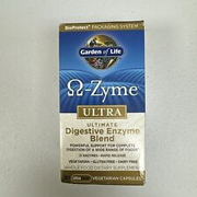 Garden of Life Ω-Zyme ULTRA Ultimate Digestive Enzyme Blend 90 Caps Exp 6/24
