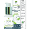100% Pure Pharmaceutical Grade Emu Oil Infused with Lemongrass Essential Oil (60ml)