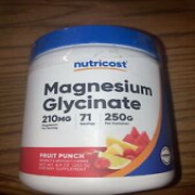 Magnesium Glycinate, Fruit Punch, 8.8 oz (250 g) Ex 11/26