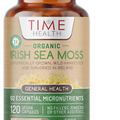 Organic Irish Sea Moss (Chrondrus Crispus) - 120 Capsules - Wild Harvested from