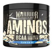 Warrior Aminos Bcaa, Blazin Blau Raz - 360g