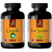 Wellness vitamins – GRAVIOLA-SPIRULINA COMBO- graviola fruit extract