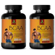 muscle gain - BCAA 3000mg - mass gainer - 2 Bottles