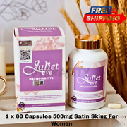 1 X SATIN SKINZ- JULIET EVE FOR WOMEN ANTI-AGING FEMININE HORMONE BREAST 60 CAPS