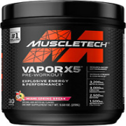 Pre Workout Powder, Muscletech Vapor X5 for Men & Women, Energy Drink Mix Sport
