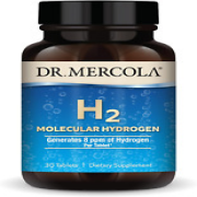 H2 Molecular Hydrogen Dietary Supplement, 30 Servings (30 Tablets), Non GMO, Glu