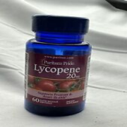 Lycopene 20 Mg, Promotes Prostate and Heart Health, 60 Count. EXP 6/25