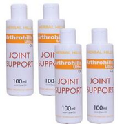 Herbal Hills Arthrohills Ultra Oil | Pack Of 4 (100 ml each) | Joint Pain Relief