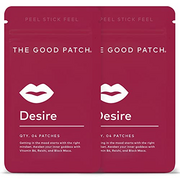 The Good Patch Desire Sexual Wellness Patches - Get in The Mood with Vitamin B6, Ginseng, Reishi and Black Maca, 2 Pack (8 Patches)