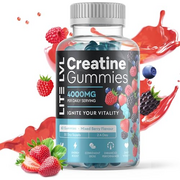 Creatine Monohydrate Gummies | 4000mg Daily Serving Creatine Gummies in Mixed Berry Flavour | Creatine Gummies for Women & Men