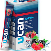 UCAN Hydrate Packets, Berry, 12 Count 1.27 Ounce, Keto, Sugar-Free Electrolyte