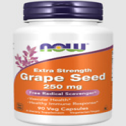Now Foods Grape Core, Extra Strong 250 mg Vegetarian Capsules