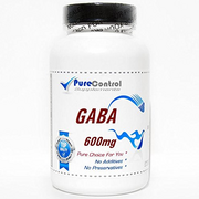 GABA 600mg // 180 Capsules // Pure // by PureControl Supplements
